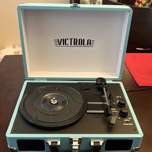 A Victrola Record player